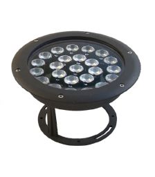 Proiector orientabil 24 LED-uri RGB cu driver DMX inclus pret ieftin