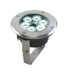 Proiector orientabil cu 6 LED-uri RGB 12V, 24V, 230V pentru iluminat gradini pret ieftin