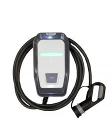 Statie de incarcare rapida 16A - 3.7kW, cu o singura priza, pentru masinile hibride si electrice personale, ce poate fi montata in interiorul sau in exteriorul garajului pret ieftin 4