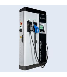 Statii de incarcare rapida pentru masini hibride si electrice 50kW DC cu afisaj TFT si cititor card RFID, pentru incarcarea cu usurinta a oricarui model de vehicul pret ieftin 3