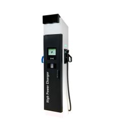 Statie electrica de incarcare rapida 150kW DC pentru masini hibride si electrice cu display touchscreen HDMI 8 " TFT si doua cabluri CHAdeMO si CCS2 pret ieftin