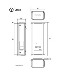 Statii de incarcare electrica robuste pentru reincarcarea masinilor hibride si electrice, cu 1 sau 2 prize, 7.4kW monofazat, 22kW trifazat pret ieftin 3