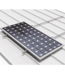 Structura de prindere pe acoperis inclinat din tabla cutata pentru 6 module fotovoltaice monocristaline sau policristaline preturi ieftine