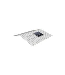 Structura de sustinere din aluminiu pentru 2 module solare, pentru acoperisurile din tabla pret ieftin 2