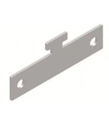 Structura din aluminiu pentru 2 module solare cu prindere pe acoperisurile inclinate din tabla cu dispunerea pe verticala a panourilor pret ieftin 4