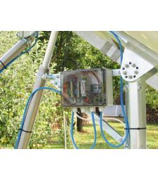 Tracker solar pentru panouri fotovoltaice, tracker solar fotovoltaic, tracker solar pentru acoperisuri