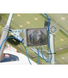 Tracker solar pentru panouri fotovoltaice, tracker solar fotovoltaic, tracker solar pentru acoperisuri