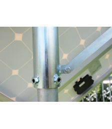 Tracker solar cu structura din profil cu dublu ax, tracker suport pentru panouri fotovoltaice, sisteme solare fotovoltaice