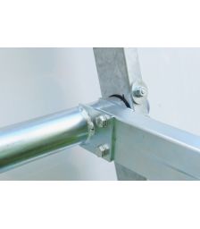 Tracker solar cu structura din profil cu dublu ax, tracker suport pentru panouri fotovoltaice, sisteme solare fotovoltaice