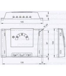 Regulator solar automat,regulator cu reconectarea automata a incarcarii,pret mic regulator solar