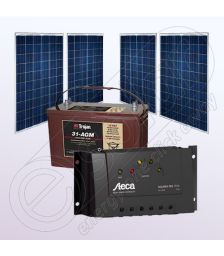 15.	Kit fotovoltaic independent pentru casa 12V IPP200Wx4-Tarom235-35Ah-100Ah