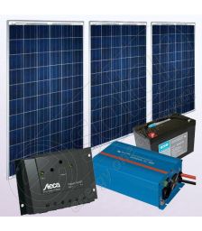 Kituri solare fotovoltaice de sine statatoare cu invertor IPP200Wx3-800W-PRS2020-20Ah-89Ah