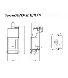Semineu pe lemne, seminue sticla