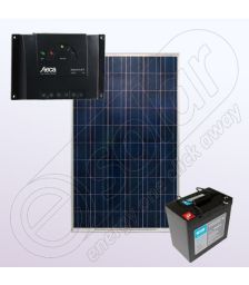 Sistem fotovoltaic policristalin rezidential IPP150W-6.6F-6A-50Ah