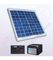 Sistem solar de sine statator pentru case IPP30W-12V-3A-33Ah