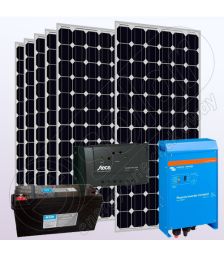 Sistem solar fotovoltaic cu invertor IPM200Wx6-1600W-Tarom245-45Ah-150Ah
