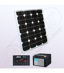 Sistem solar fotovoltaic independent rezidential IPM30W-12V-3A-33Ah