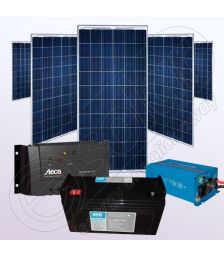 Sisteme fotovoltaice policristaline cu invertor IPP200Wx5-1200W-Tarom235-35Ah-150Ah