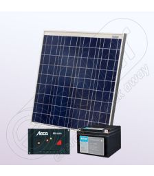 Sisteme fotovoltaice policristaline off-grid rezidentiale IPP60W-12V-5A-33Ah