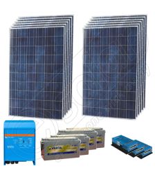 Instalatie fotovoltaica stand alone de 3kW putere instalata
