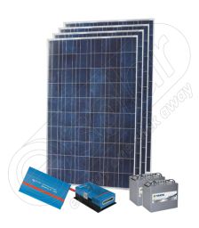 Kit fotovoltaic monofazat rezidential de 1kW putere instalata