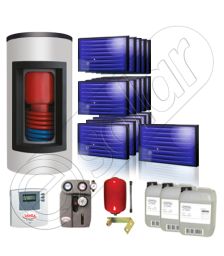 Panouri solare Idella si boiler Kombi set 16x1-1000.200.1KS