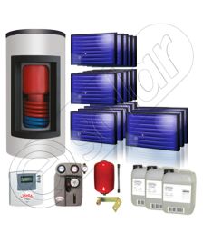 Panouri solare Idella si boiler Kombi set 18x1-1000.200.1KS