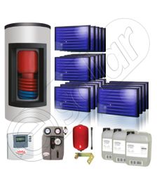 Panouri solare Idella si boiler Kombi set 19x1-1000.200.1KS