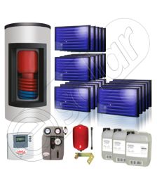 Panouri solare Idella si boiler Kombi set 20x1-1000.200.1KS