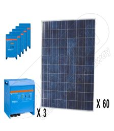 Sistem fotovoltaic off-grid trifazat de 15kW putere instalata
