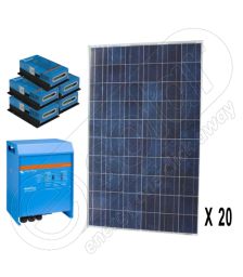 Sisteme solare independente de 5kW putere instalata