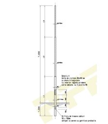 Stalpi neechipati pentru iluminat stradal ST-M7 2