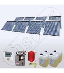 Colectoarele solare pentru apa menajera cu grup de pompare complet echipat SIU 8x20