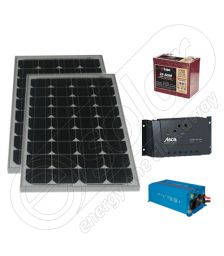 Kituri fotovoltaice electrice mobile cu invertoare 220V 330Wh