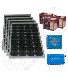 Sistem solar fotovoltaic pentru cabana 220V 660Wh