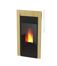 Soba pe peleti cu sticla Latitus GL 20 kW cu reglaj electronic 4