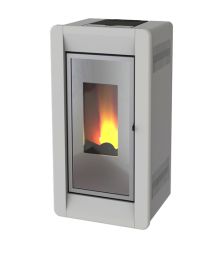 Sobe cu peleti Adakites RF D 9 kW cu suprafata reflectorizanta eleganta 4