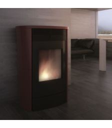 Sobe termice cu peleti Obsidian 12 kW cu echipament modern