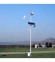Stalp pentru iluminatul public fotovoltaic hibrid HI-6M 3