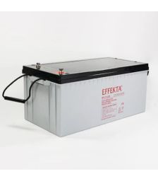 Baterii solare ieftine Effekta BTL 12-260 cu carcasa rezistenta din plastic