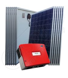 Instalatie solara monofazata rezidentiala 3 kW cu invertor SMA injectare in retea