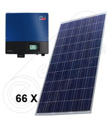 Instalatie solara 16.5 kW trifazata de panouri fotovoltaice cu injectie in retea cu invertoare SMA