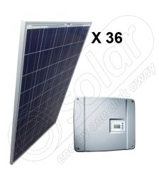 Instalatii fotovoltaice on-grid 9 kW cu invertor trifazat Piko Kostal 10.1