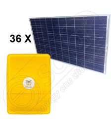 Invertor de curent electric si panouri solare pentru retea on-grid de 9 KW SolarMax 10 MT 2