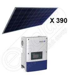 Kit celule fotovoltaice 100 KW si invertor pentru retea on-grid 5x Powador 20.0