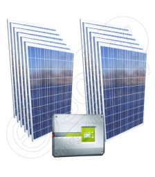 Kit fotovoltaic certificat on-grid cu invertor Piko Kostal 3.0 monofazat
