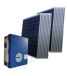 Kit fotovoltaic pe retea cu invertor 4 KW Solarriver 4500TL
