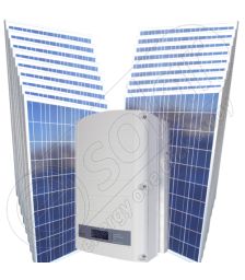 Kit sisteme fotovoltaice de 4,5 KW cu invertor on-grid pe retea SE 3500-EUR