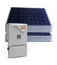 Kituri fotovoltaice on-grid pentru 8,25 KWh productie de energie media zilnica anuala AE 1TL 2.3