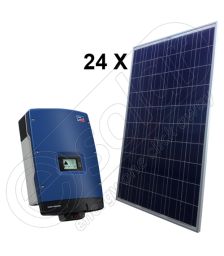 Kituri solare fotovoltaice 6 kW cu invertoare SMA trifazate pentru productia de energie electrica